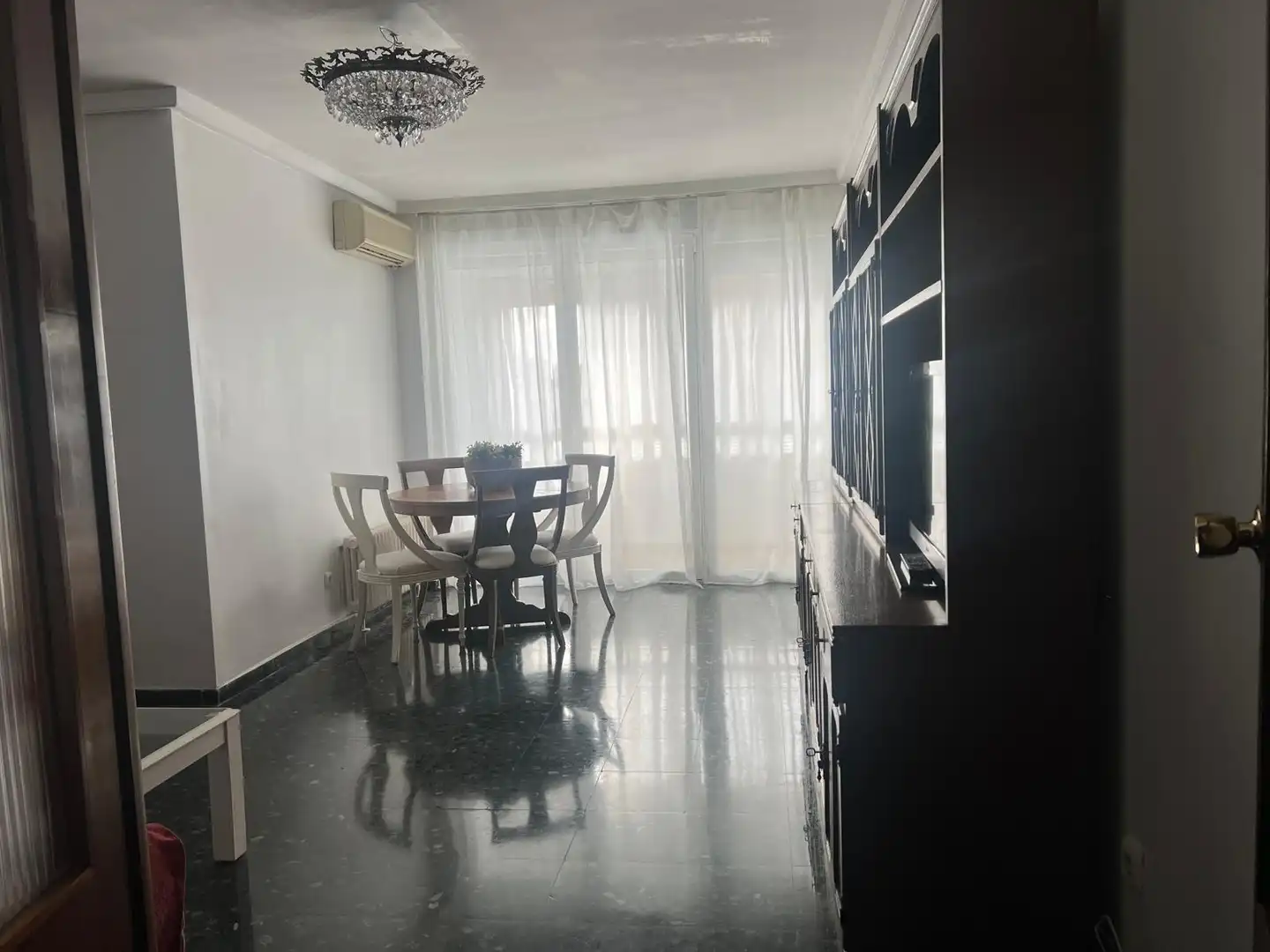 Dining room of Flat for rent in Zaragoza  with Heating, Furnished and Oven