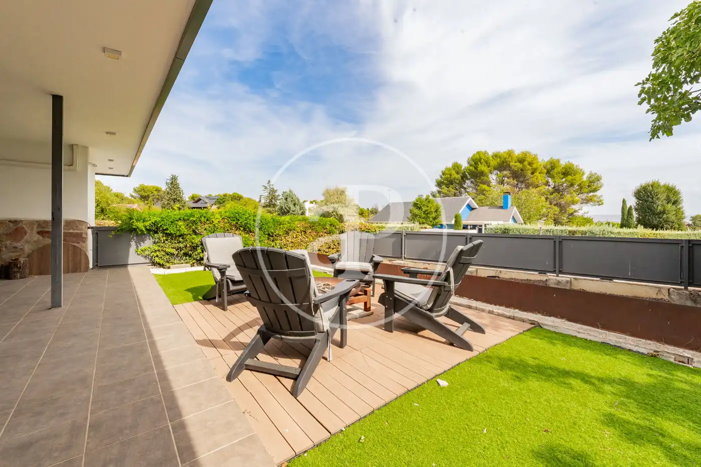 Terrassa de Casa o xalet en venda en Berrocales de Jarama