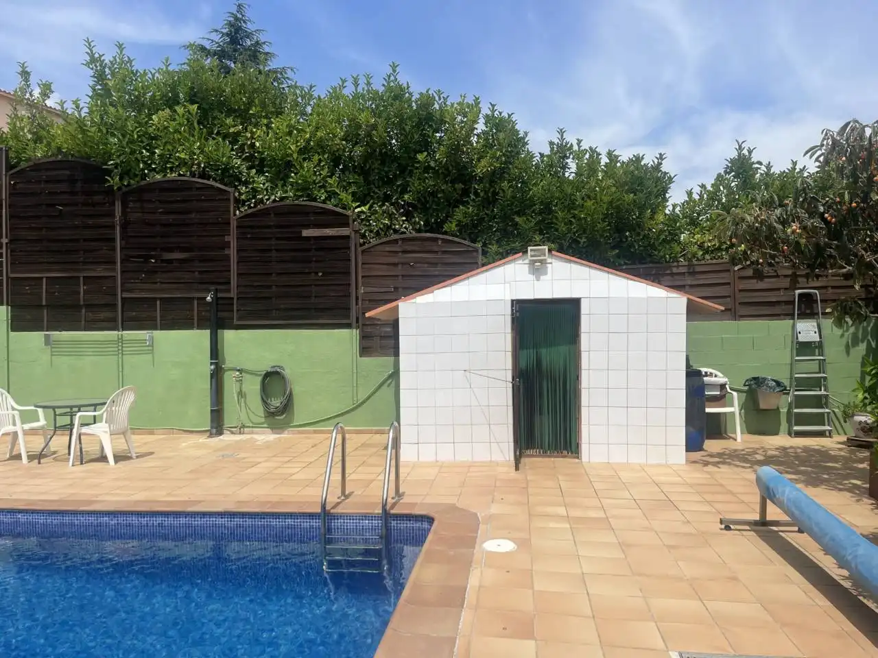 Piscina de Casa o chalet en venta en Caldes de Montbui con Aire acondicionado, Calefacción y Jardín privado