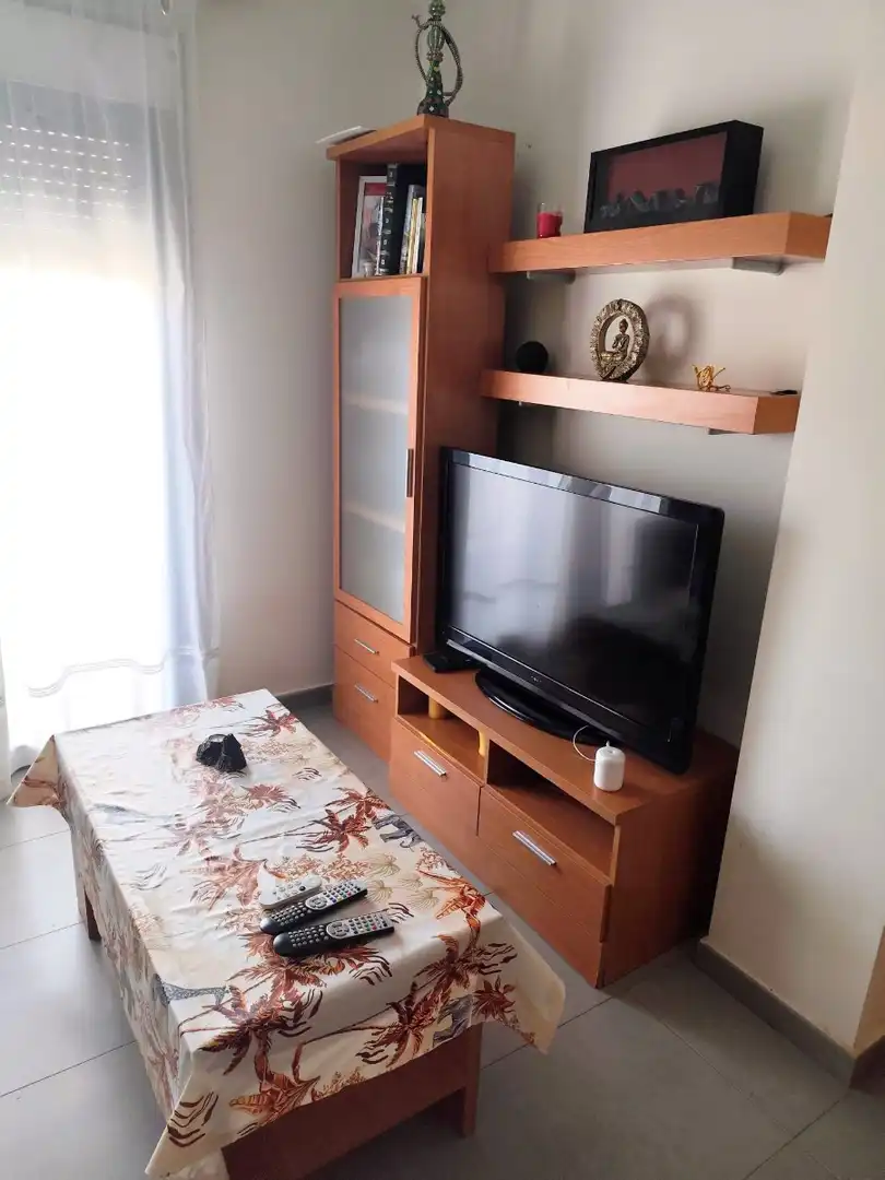 Wohnzimmer von Wohnungen zur Miete in San Javier mit Klimaanlage, Heizung und Terrasse