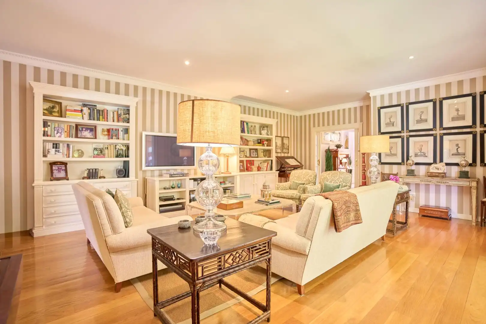 Sala de estar de Casa o chalet en venta en Santa Úrsula con Aire acondicionado, Calefacción y Jardín privado