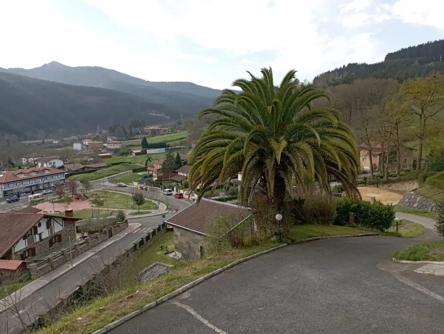 Vista exterior de Casa adosada en venta en Arrankudiaga / Zollo con Calefacción, Jardín privado y Terraza