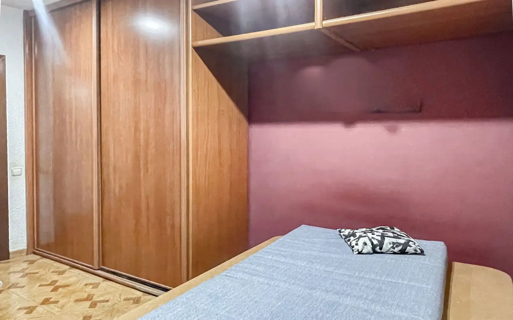 Bedroom of Flat for rent in Sant Boi de Llobregat  with Air Conditioner and Heating