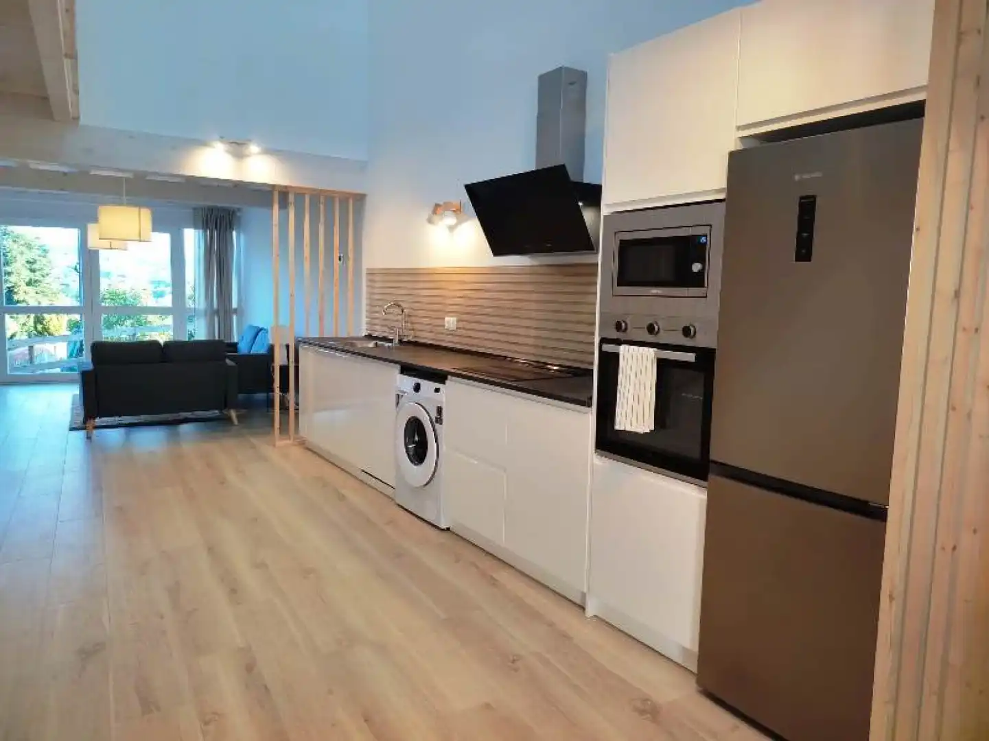 Kitchen of Detached homes for rent in Udías  with Heating, Parquet flooring and Furnished