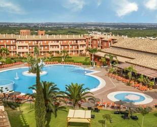 Exterior view of Apartment for sale in Chiclana de la Frontera  with Air Conditioner, Private garden and Terrace