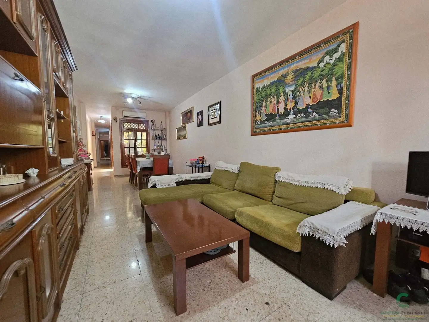 Sala d'estar de Pis en venda en Puerto de la Cruz amb Aire condicionat, Terrassa i Traster