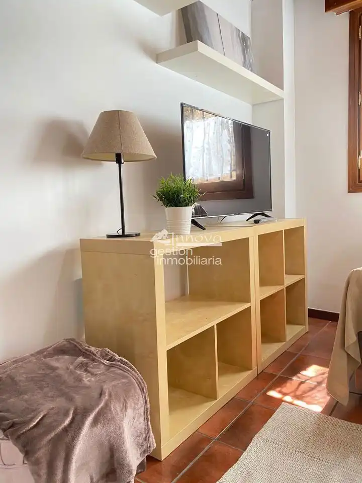 Sala de estar de Piso para compartir en Segovia con Calefacción, Terraza y Amueblado