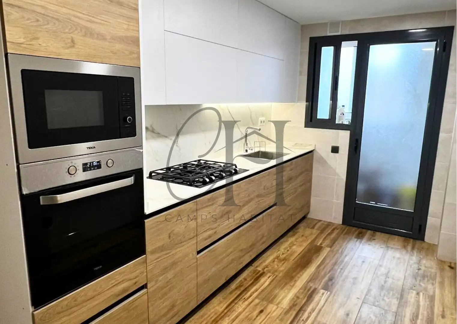 Kitchen of Flat for sale in Viladecans  with Air Conditioner, Heating and Parquet flooring
