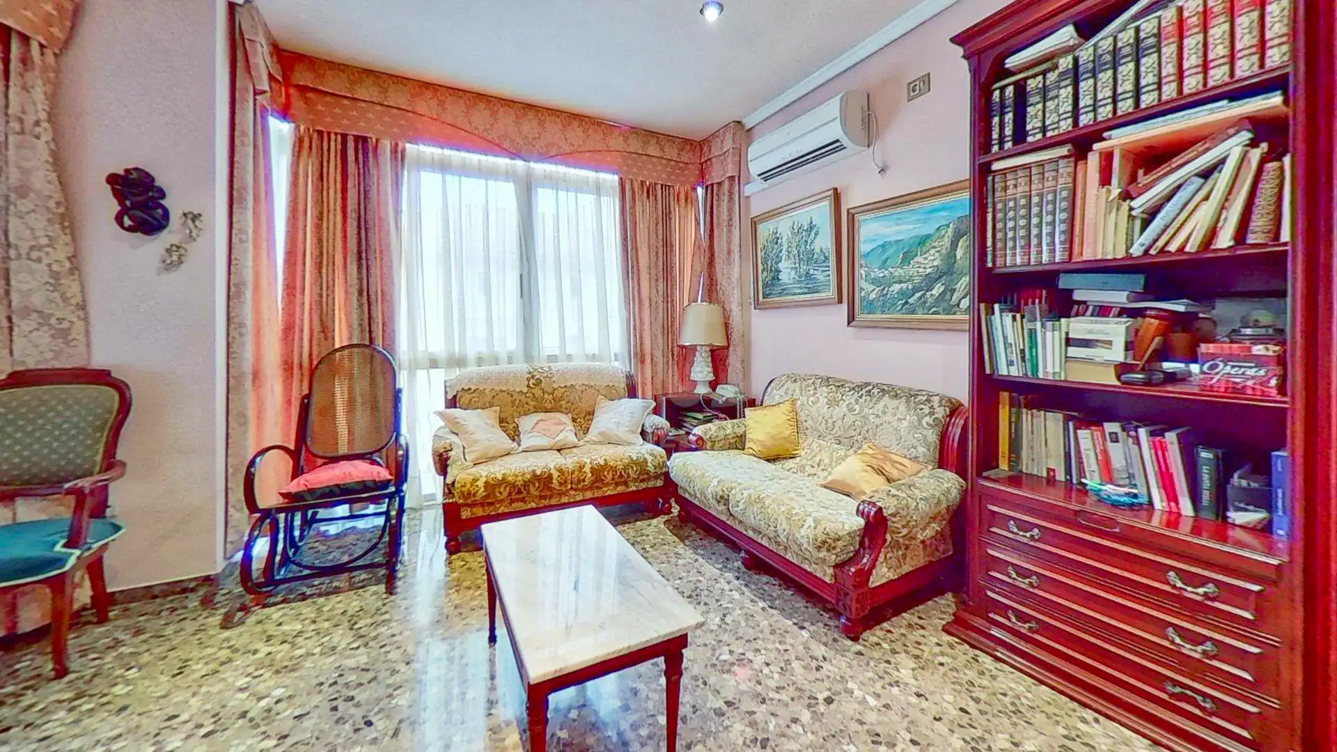 Sala d'estar de Pis en venda en Sagunto / Sagunt amb Aire condicionat, Calefacció i Terrassa