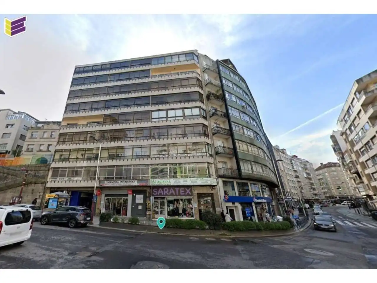 Vista exterior de Pis en venda en Vigo  amb Calefacció, Terrassa i Traster