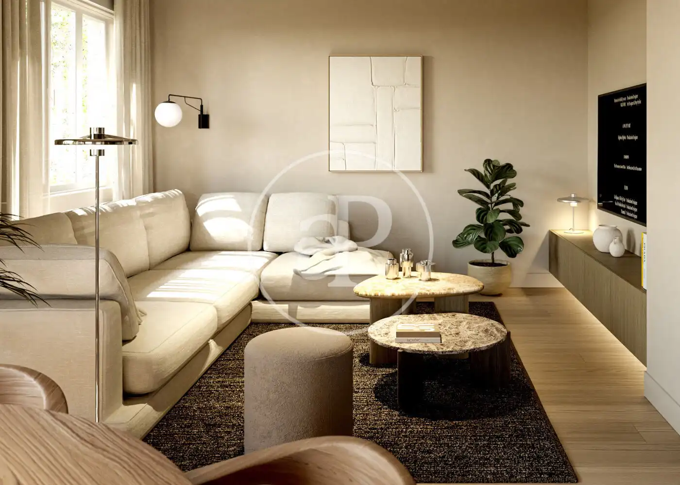 Sala de estar de Piso en venta en Madrid con Aire acondicionado, Calefacción y Amueblado