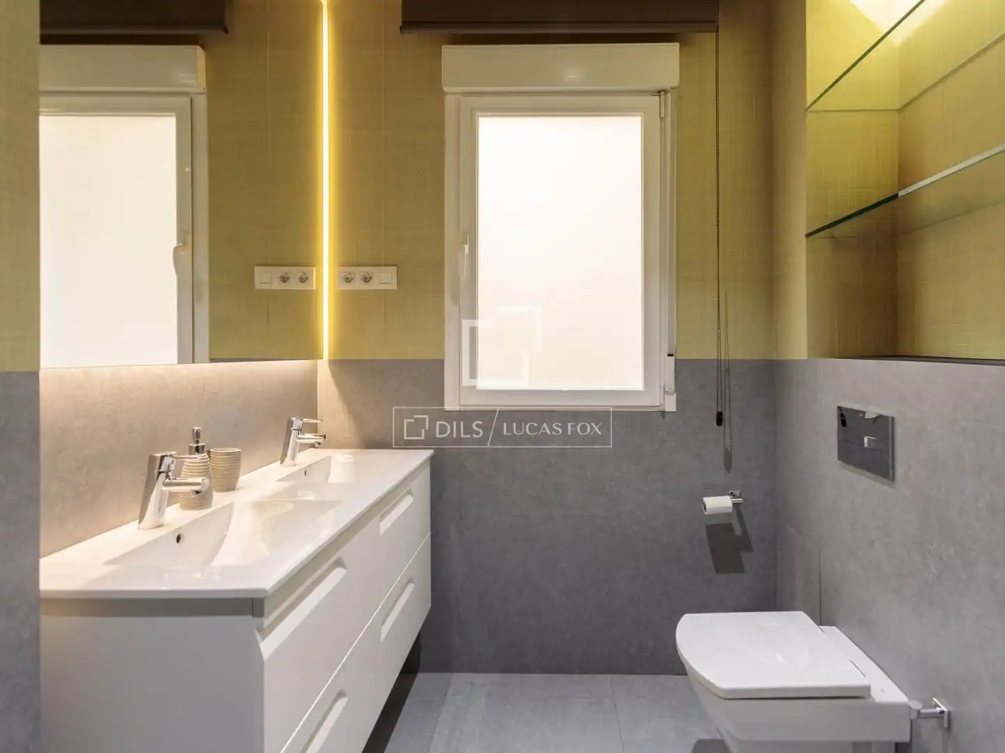 Badezimmer von Wohnung zur Miete in Madrid mit Klimaanlage, Heizung und Parkett
