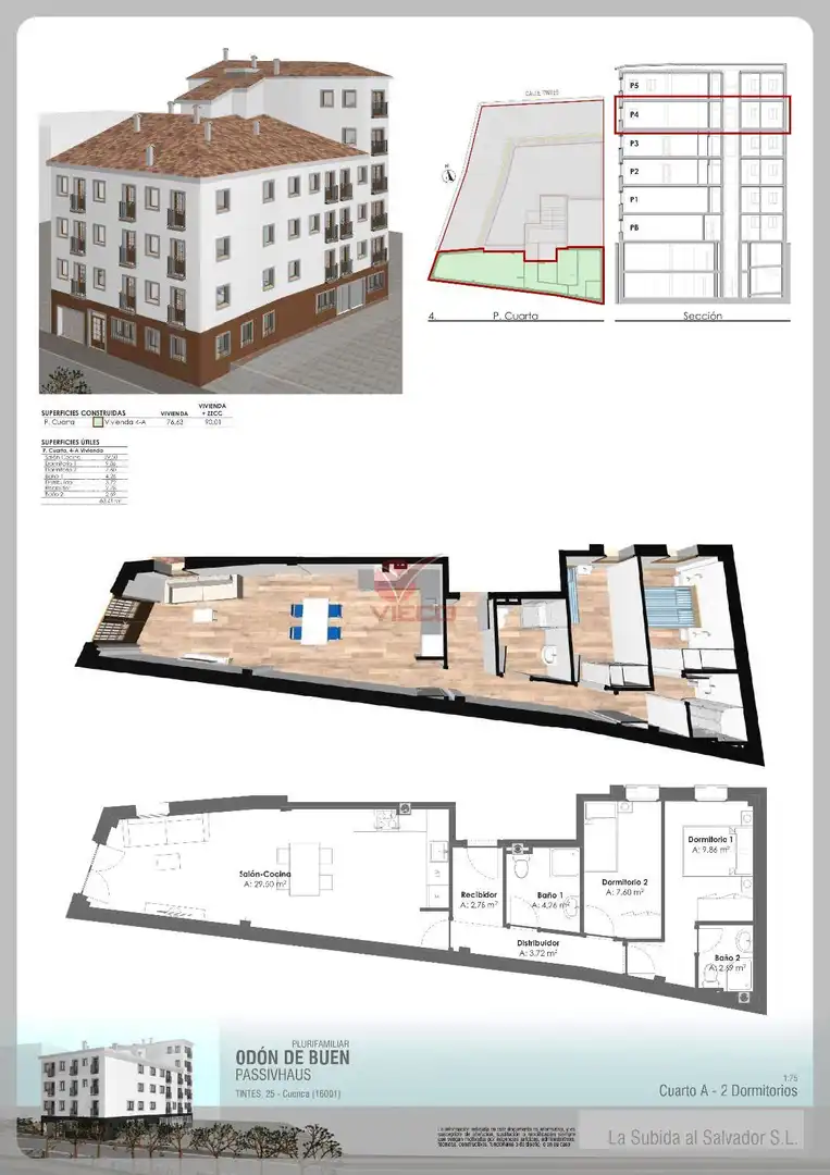Piso con ascensor en venta en TINTES