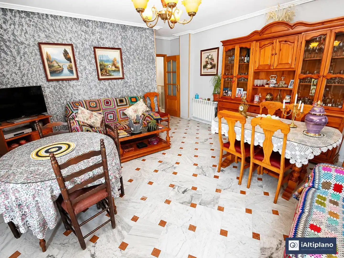 Dining room of Flat for sale in Baza  with Heating and Furnished