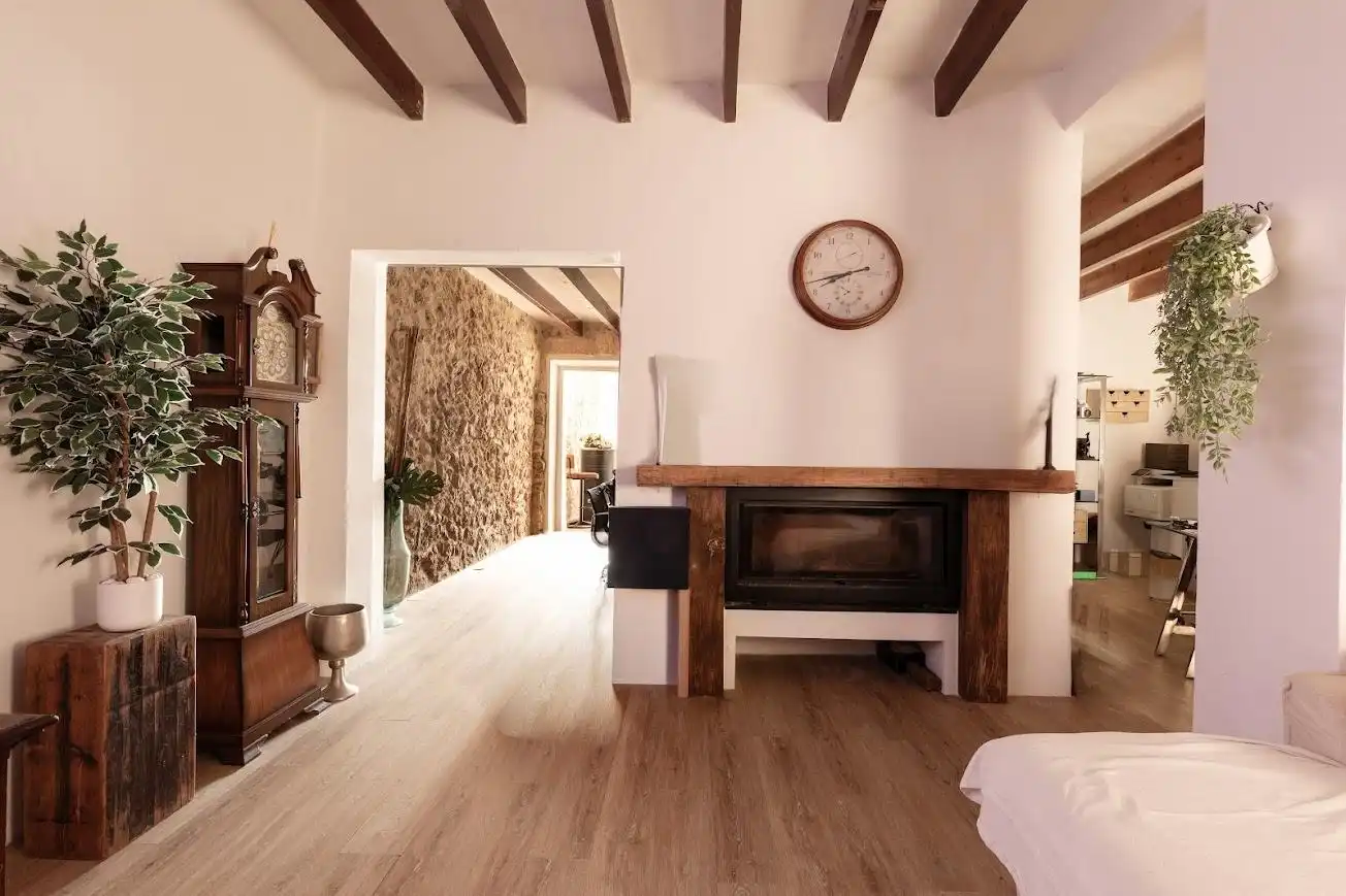 Living room of Houses for sale in Sant Joan  with Air Conditioner, Heating and Private garden