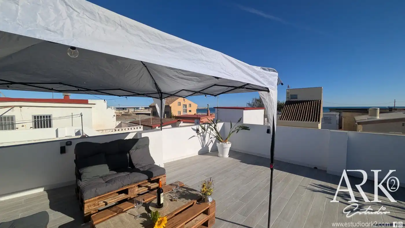 Terraza de Casa o chalet en venta en Gandia con Terraza, Amueblado y Horno