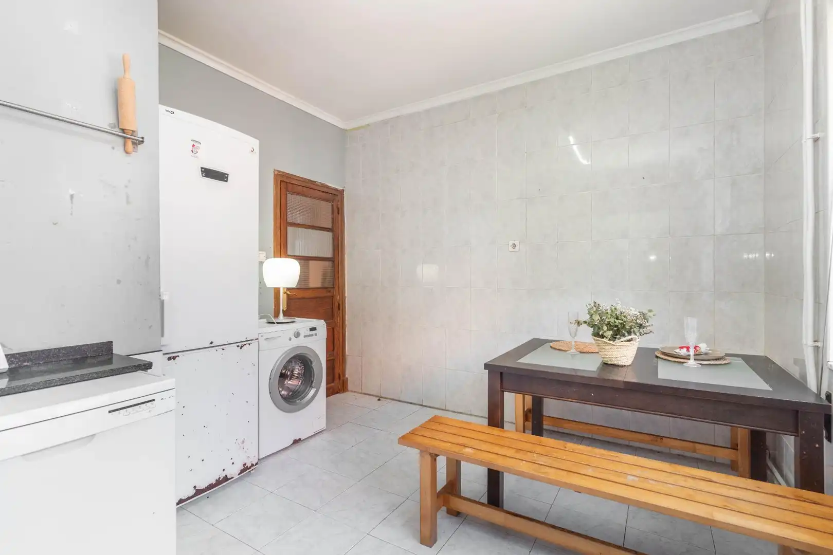 Kitchen of Flat for sale in Avilés  with Heating and Storage room
