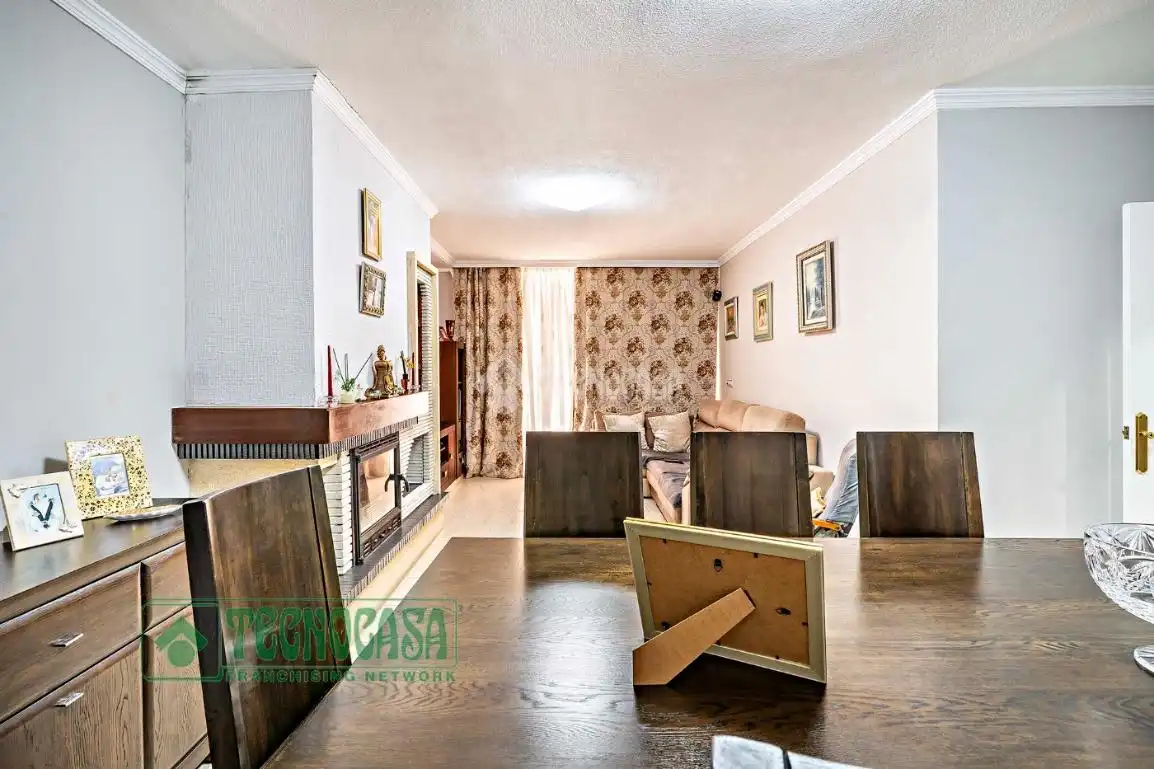 Sala de estar de Casa adosada en venta en Roquetas de Mar