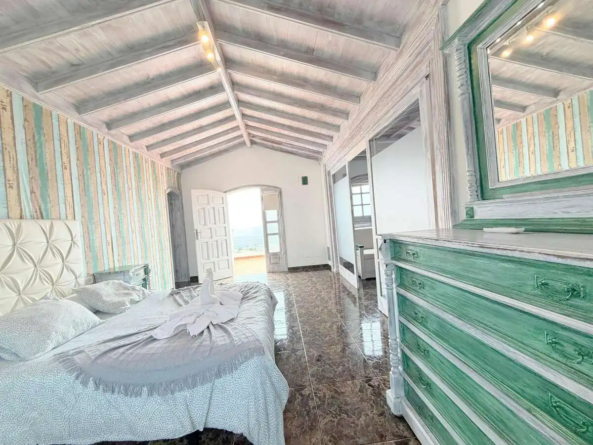 Dormitori de Casa o xalet en venda en Tías amb Aire condicionat, Jardí privat i Terrassa
