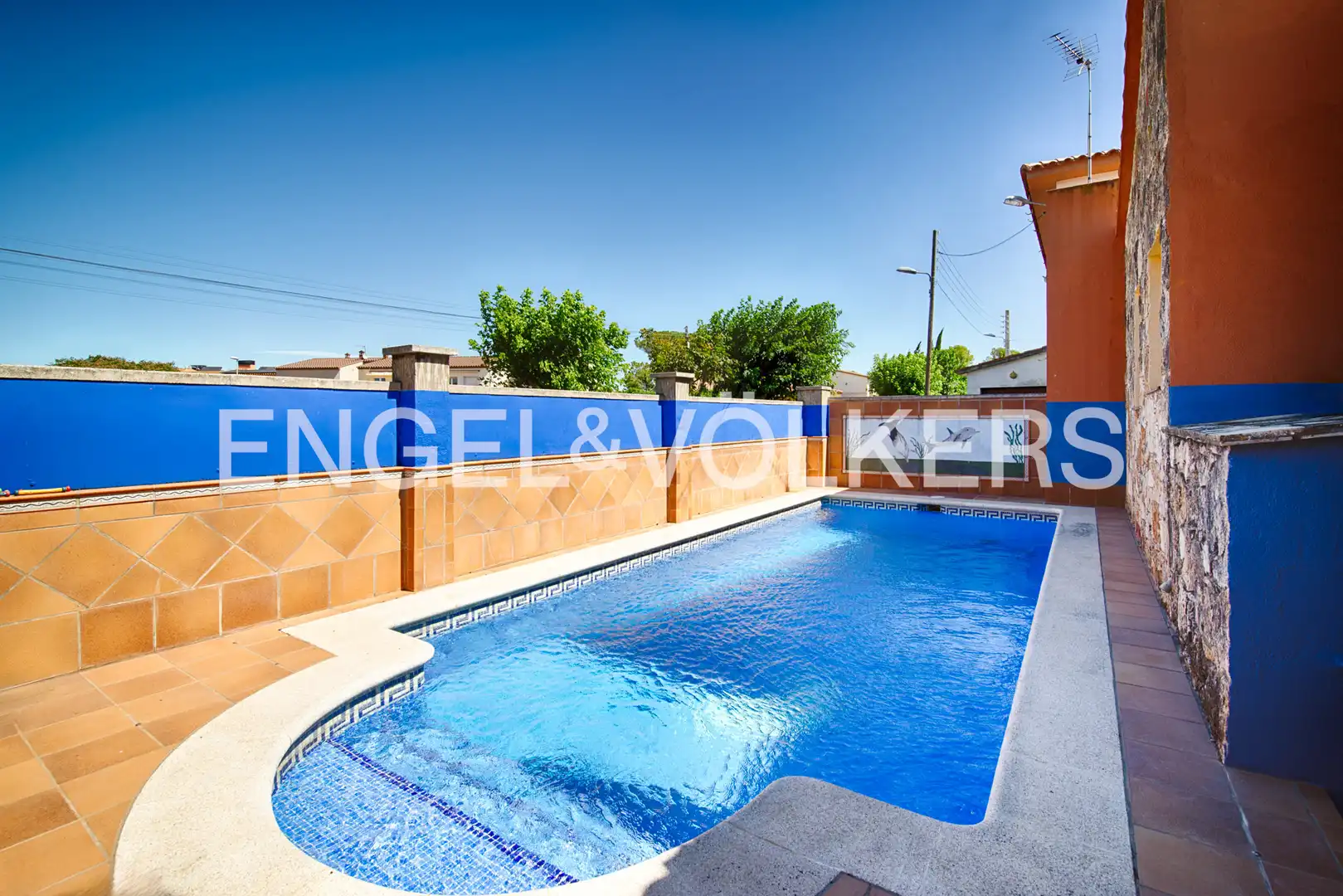 Swimming pool of Detached homes for sale in Fortià  with Air Conditioner, Terrace and Swimming Pool