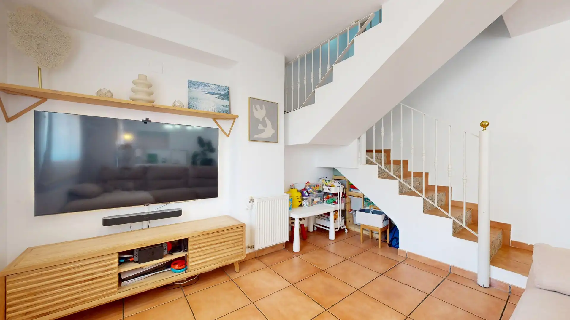 Sala de estar de Dúplex en venta en Valencia con Calefacción, Jardín privado y Terraza
