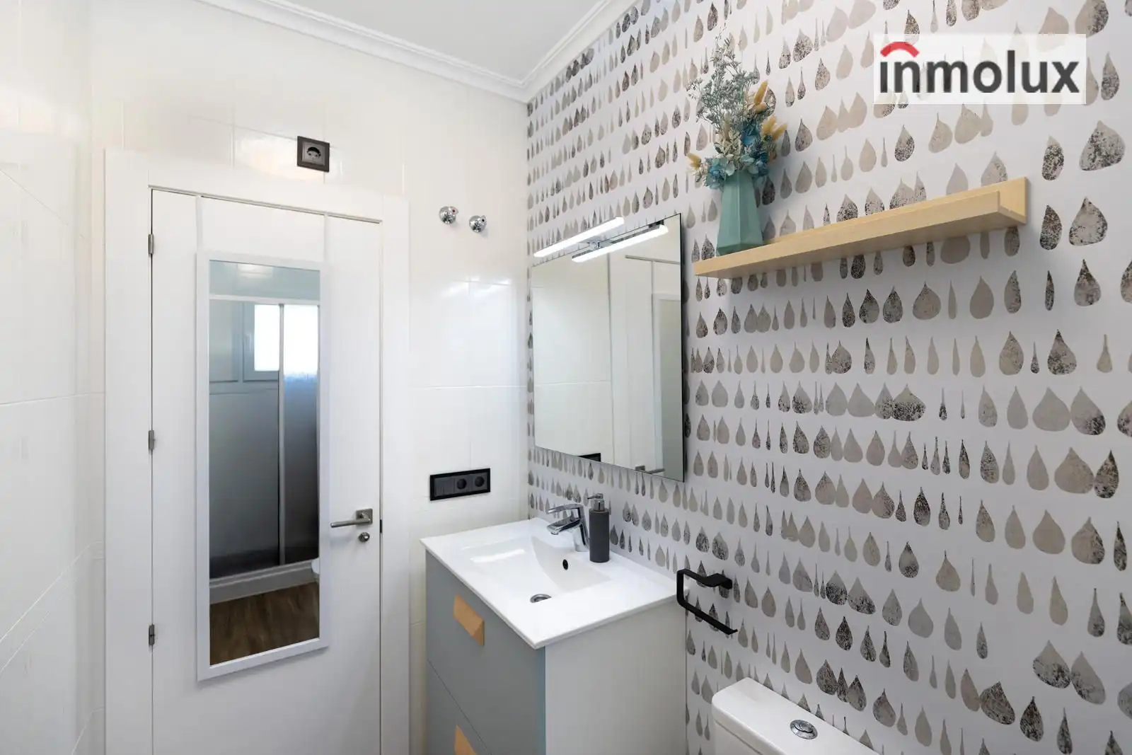 Badezimmer von Haus oder Chalet zum Verkauf in Castalla mit Klimaanlage, Heizung und Terrasse