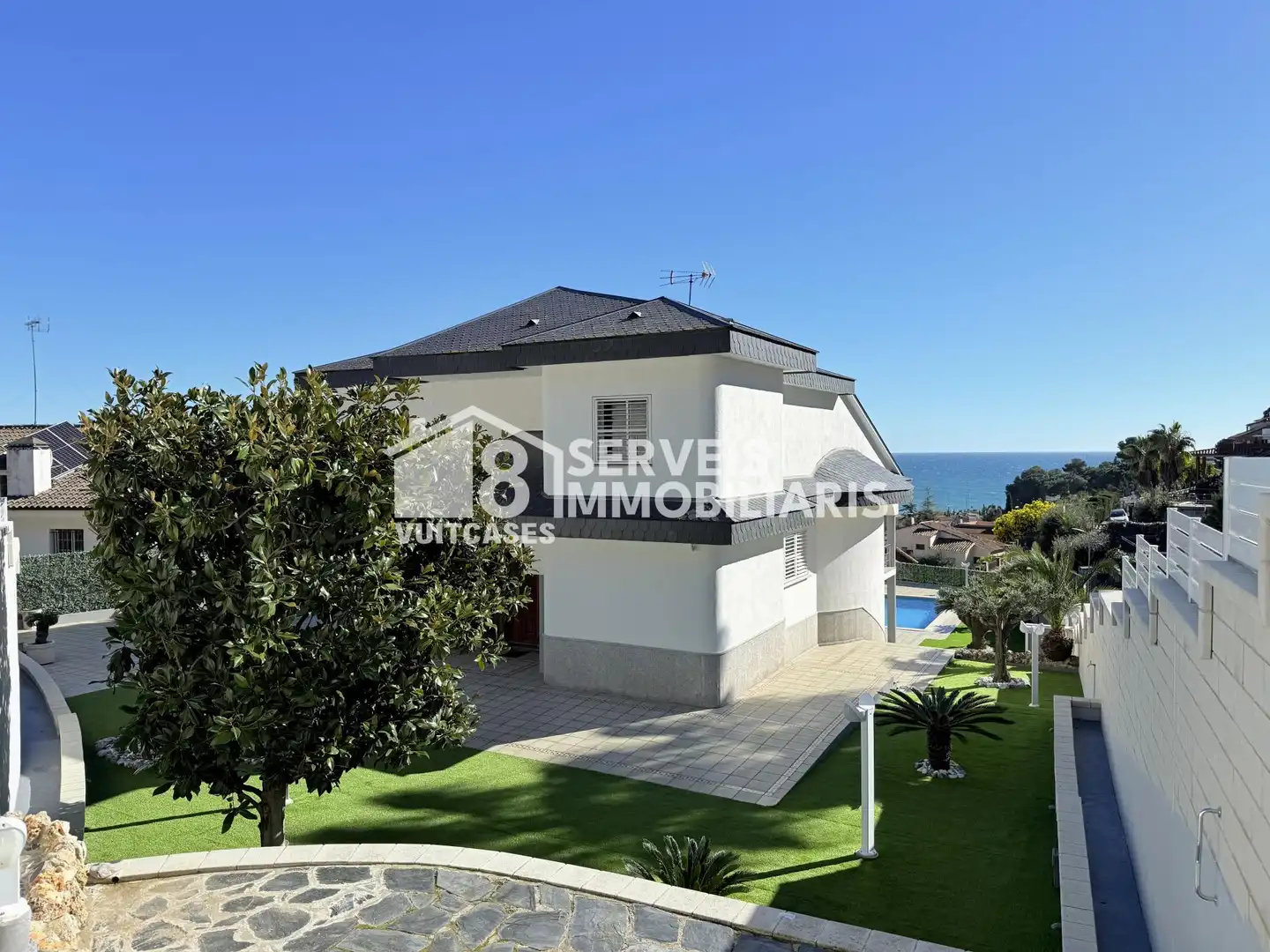 Vista exterior de Casa o chalet en venta en Arenys de Mar con Calefacción, Jardín privado y Terraza