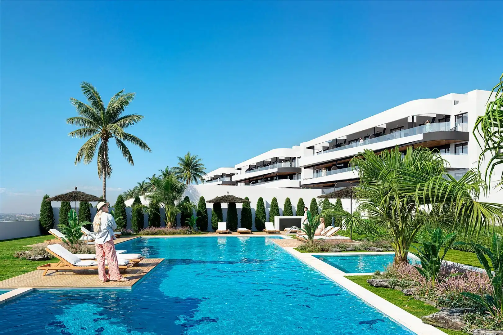 Mini appartamento con piscina in vendita a Las Lomas de Rame - Bahía Bella, imagen 3