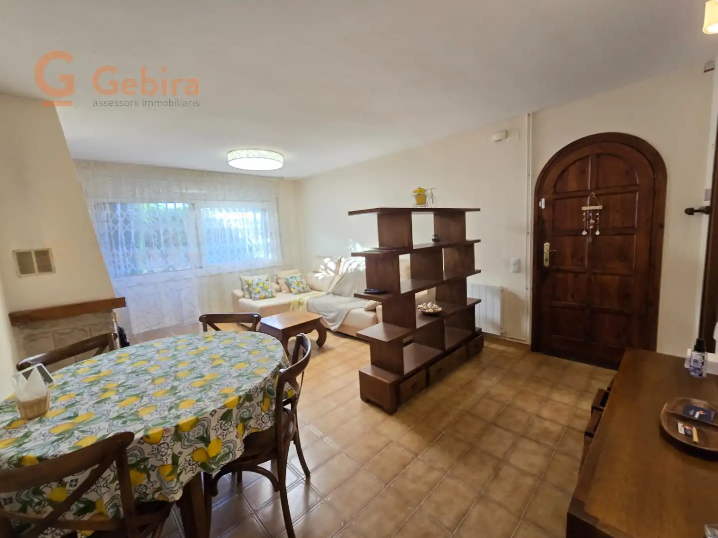 Sala de estar de Casa adosada en venta en Cunit con Aire acondicionado, Calefacción y Jardín privado