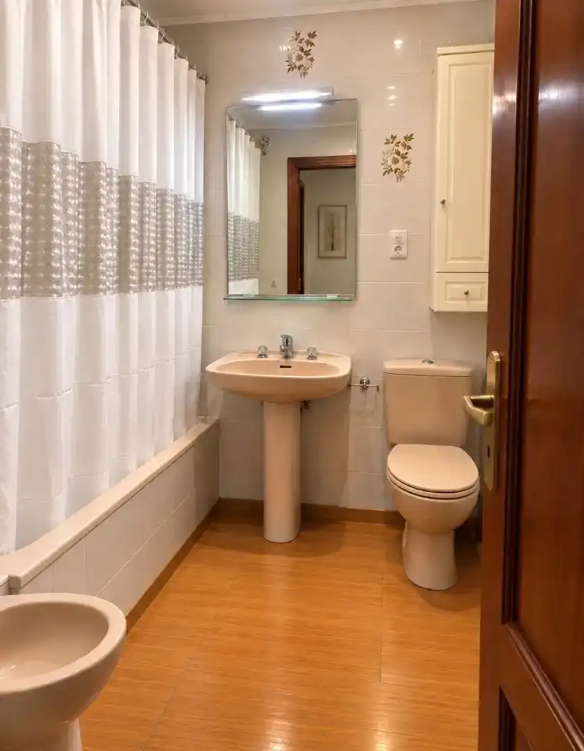 Badezimmer von Wohnung zur Miete in Villablino, León