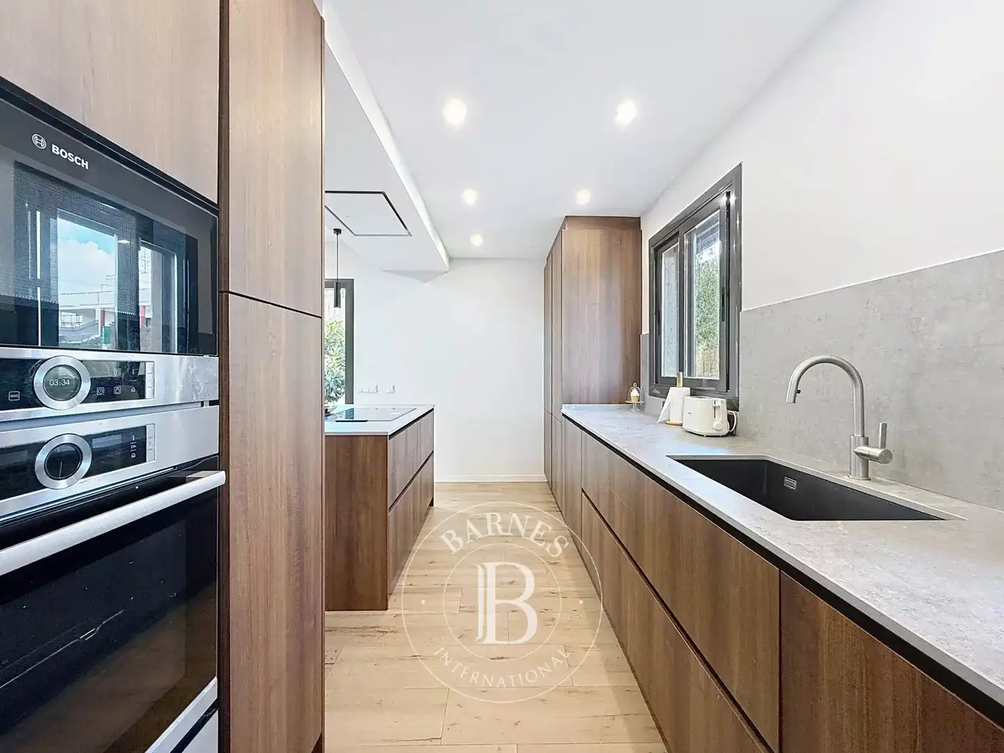 Kitchen of Houses for sale in Mataró  with Air Conditioner, Heating and Private garden