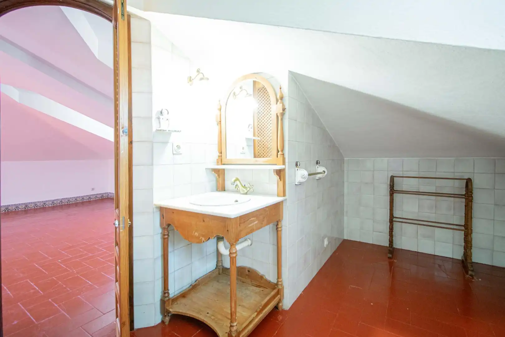 Baño de Casa o chalet en venta en Valencina de la Concepción con Aire acondicionado, Jardín privado y Terraza