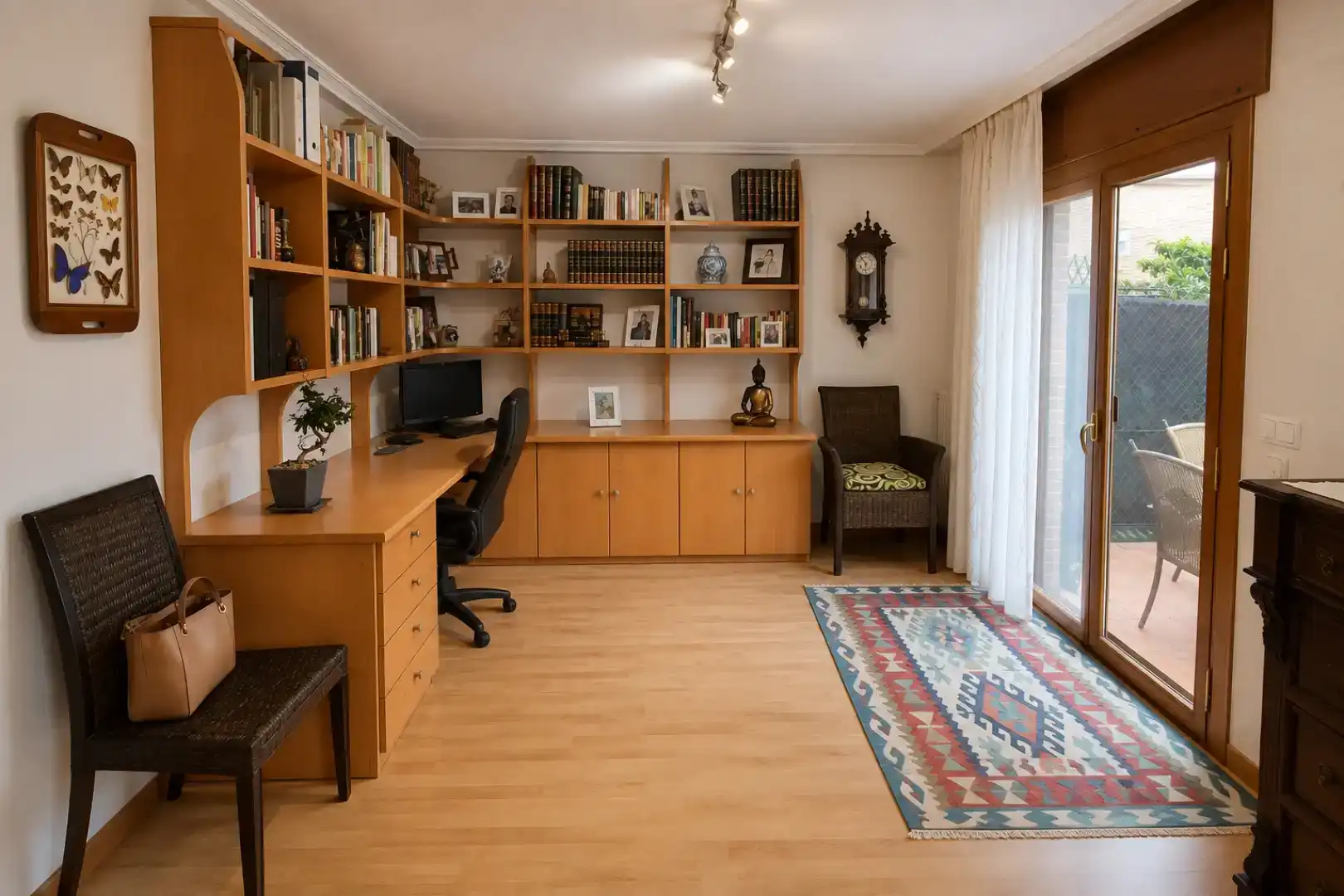Sala d'estar de Pis en venda en Tudela amb Aire condicionat, Jardí privat i Parquet