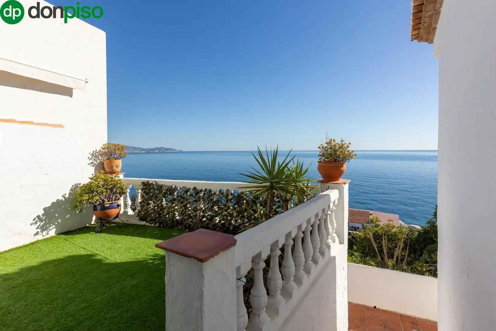 Garden of Houses for sale in Almuñécar  with Air Conditioner, Heating and Private garden