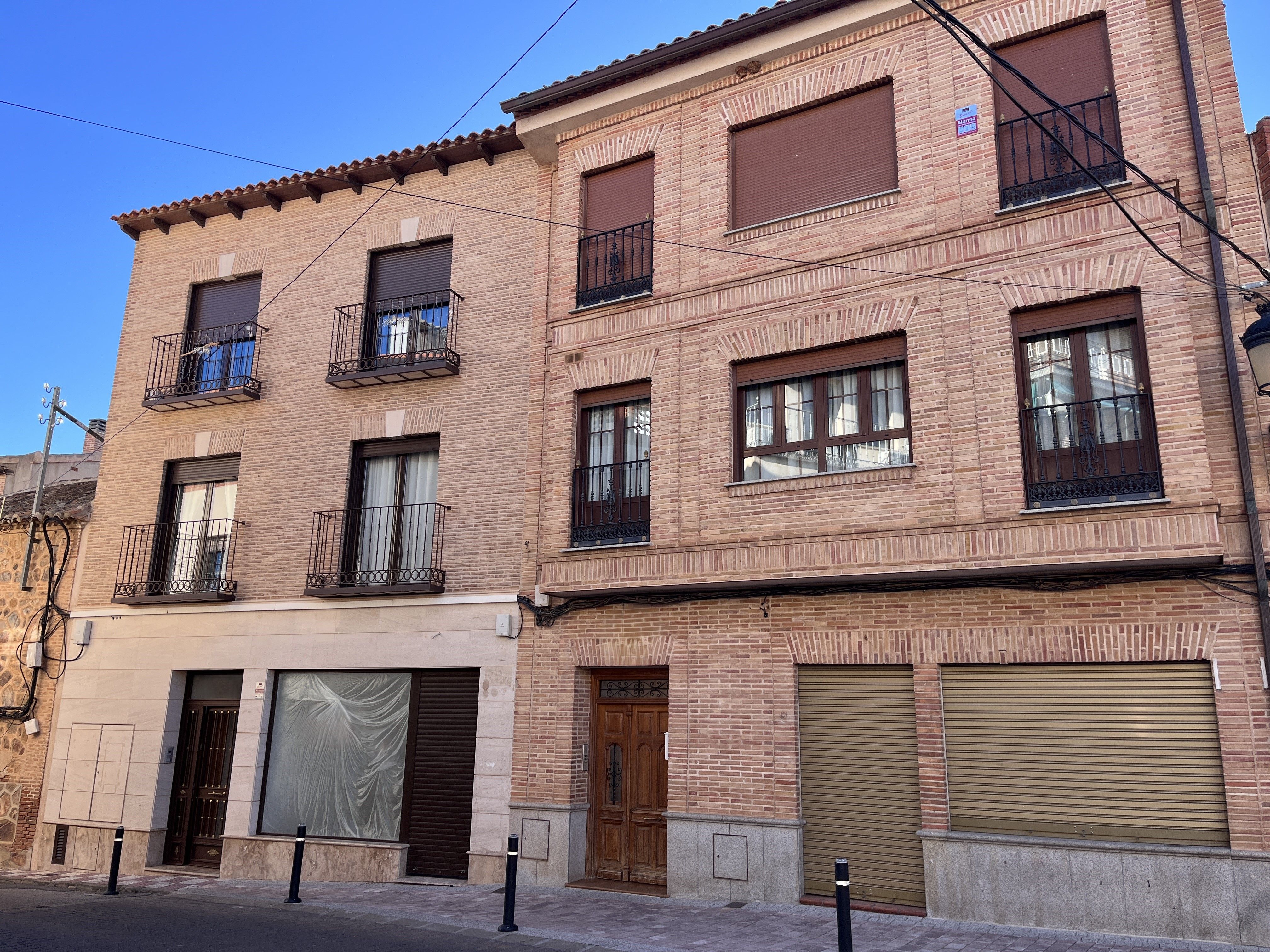 Exterior view of Flat for sale in Los Yébenes  with Heating, Terrace and Oven