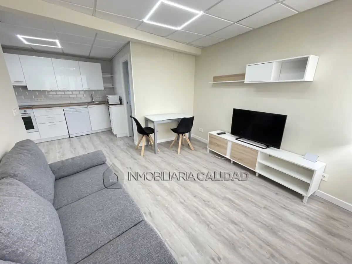 Living room of Flat for rent in Burgos  with Heating and Furnished