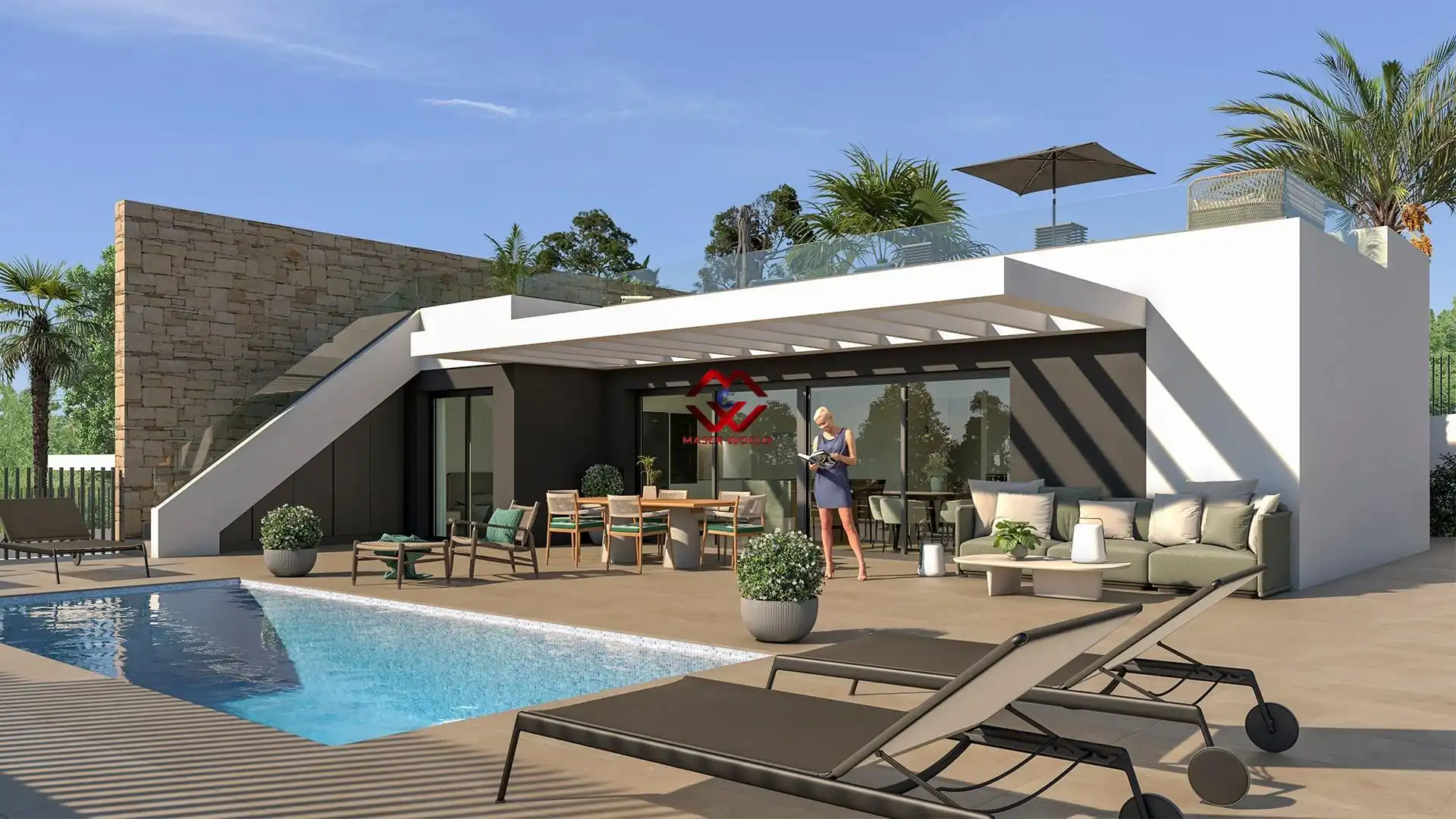 Maison jumelée avec piscine à vendre à Bonalba - Cotoveta, imagen 3