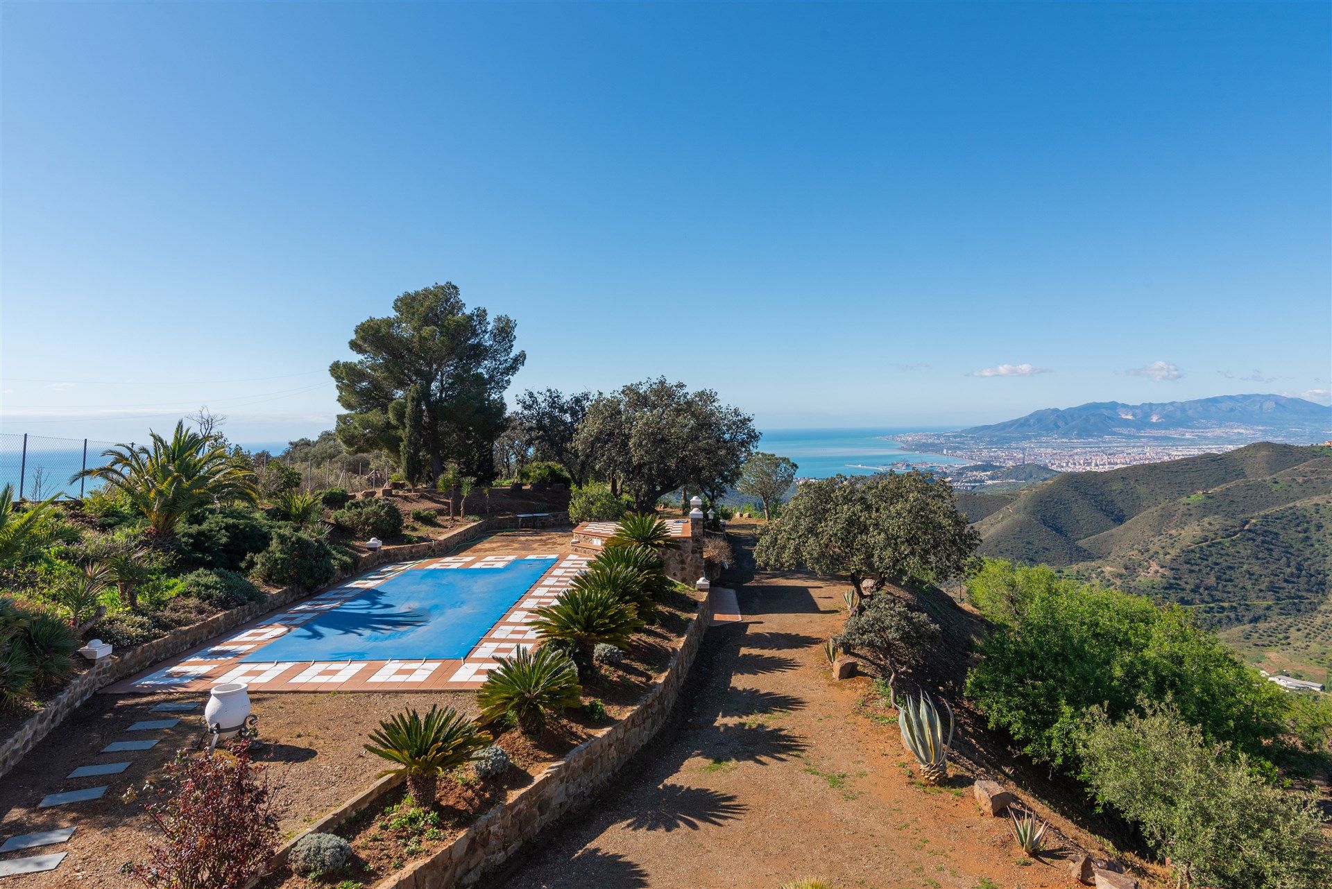 Jardín de Casa o chalet en venta en Málaga Capital con Terraza