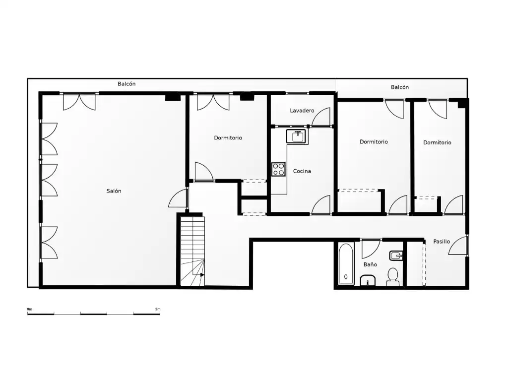 Duplexes for sale in Calle Poeta Verdaguer, Hospital - Plaza del Real