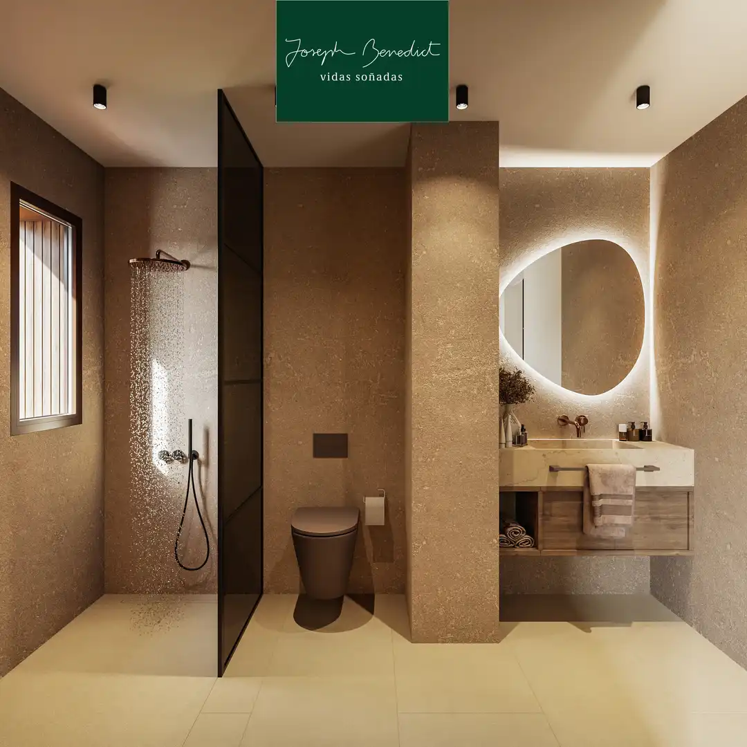 Baño de Dúplex en venta en Castelldefels con Aire acondicionado, Calefacción y Parquet