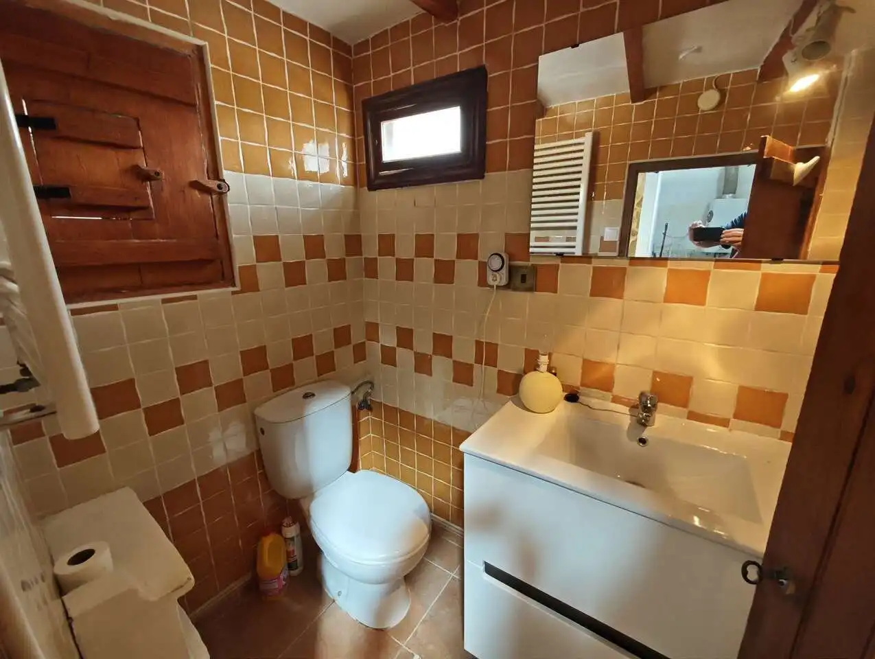 Baño de Finca rústica en venta en Yecla con Terraza y Amueblado