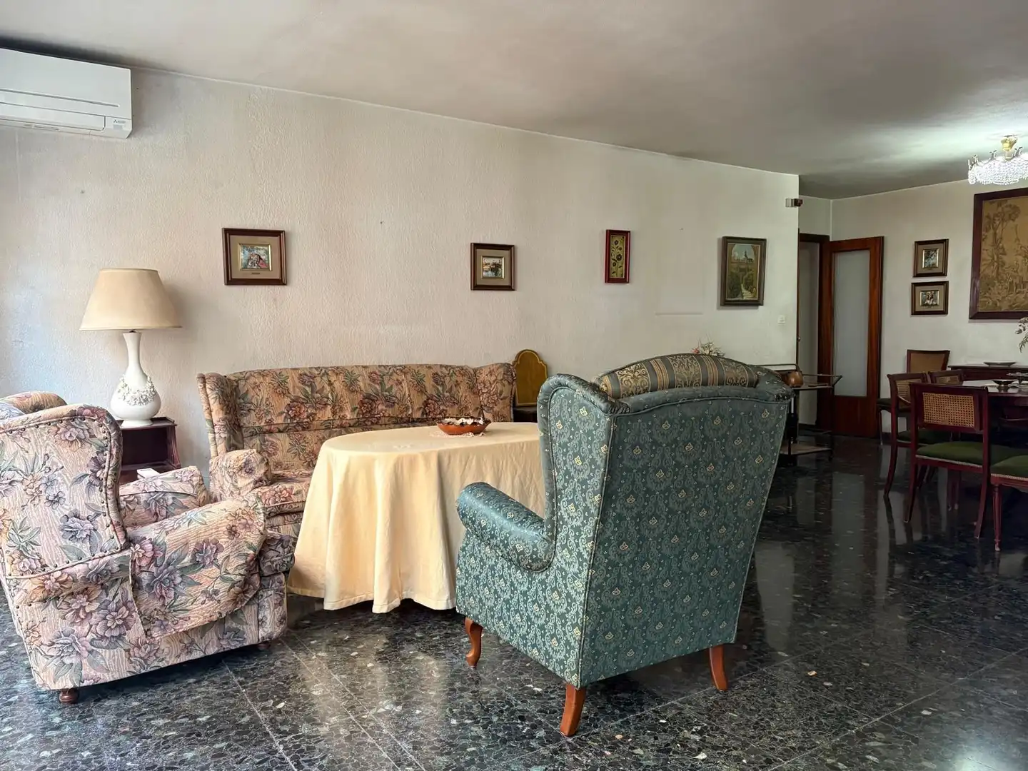 Wohnzimmer von Wohnung zum Verkauf in Murcia mit Klimaanlage und Abstellraum