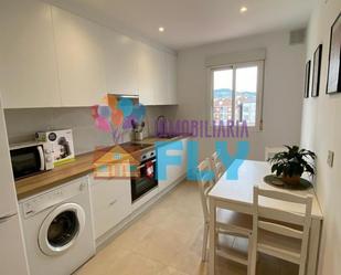 Kitchen of Flat to rent in Ourense Capital   with Heating and Furnished