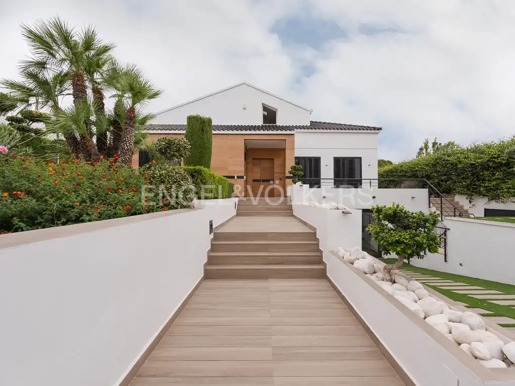 Exterior view of Houses for rent in Bétera  with Air Conditioner, Heating and Private garden