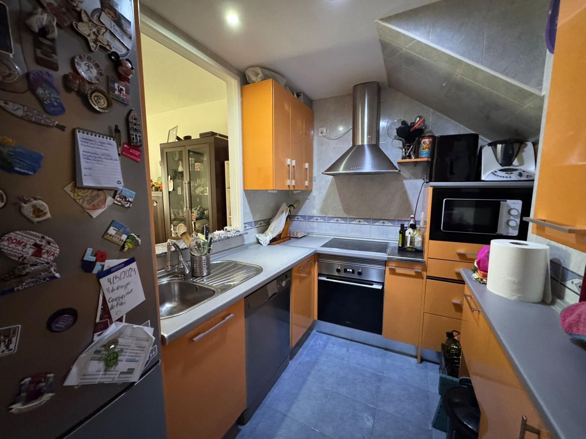 Kitchen of Duplex for sale in Ciudad Real Capital  with Air Conditioner and Heating