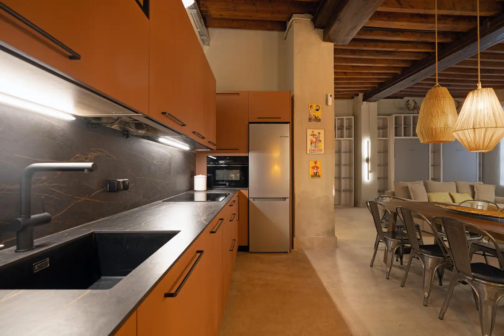 Cocina de Loft en venta en Málaga con Aire acondicionado, Calefacción y Terraza