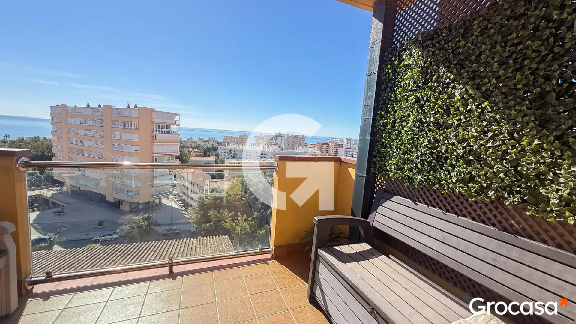 Balcony of Flat for sale in Torremolinos  with Air Conditioner, Heating and Terrace