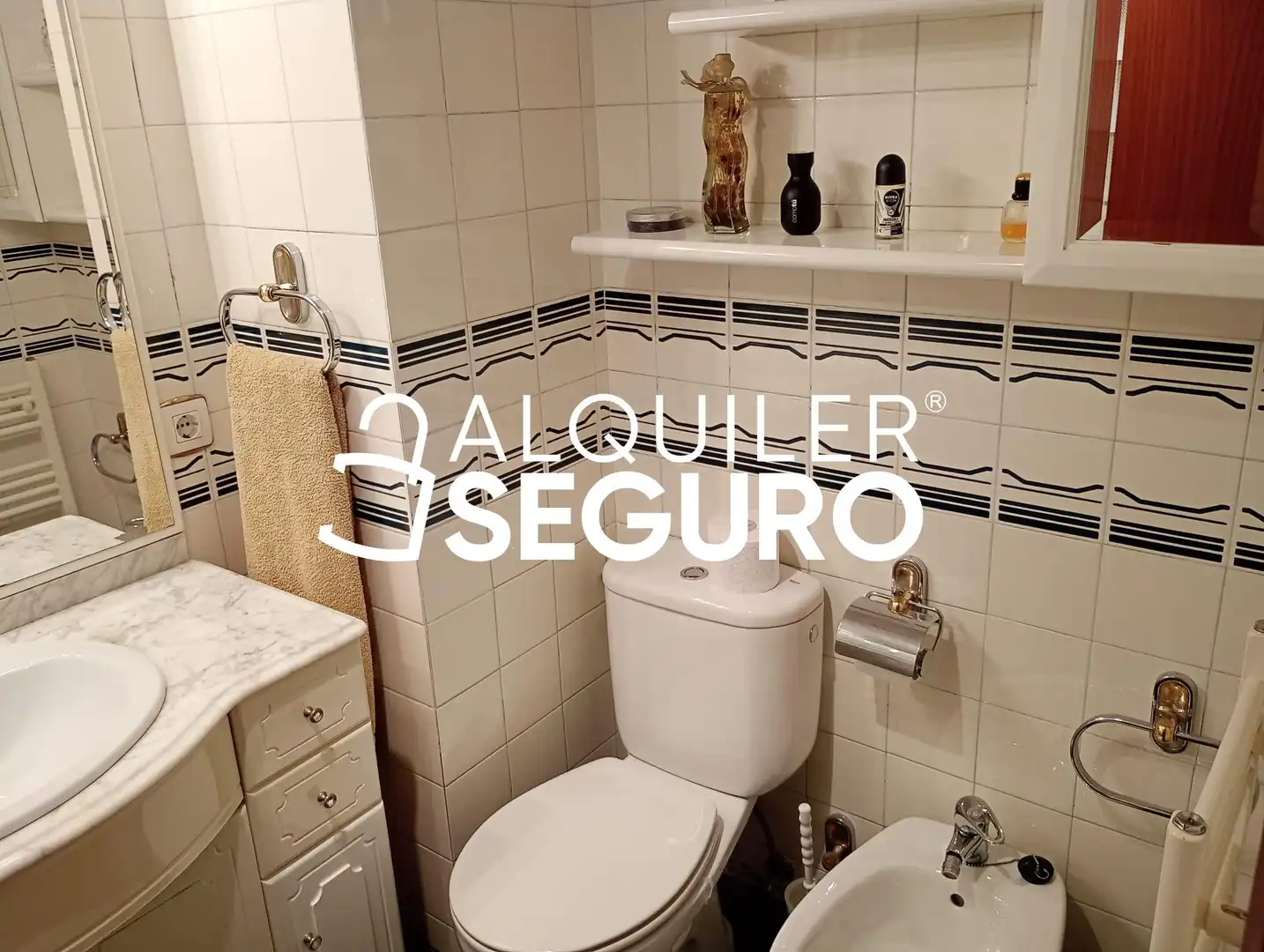 Badezimmer von Wohnung zur Miete in Vitoria - Gasteiz mit Heizung, Terrasse und Möbliert