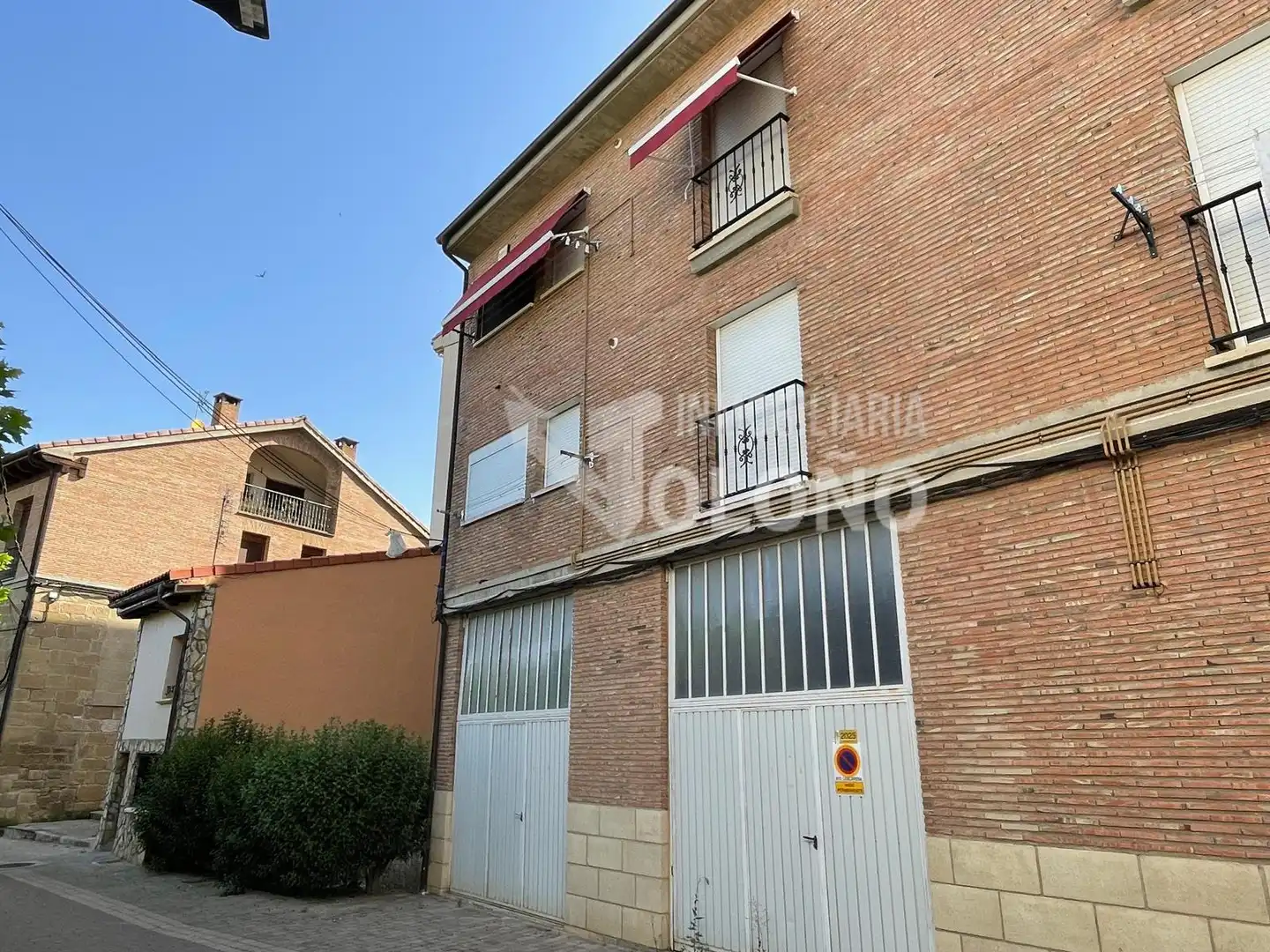 Vista exterior de Apartamento en venta en Casalarreina con Calefacción, Parquet y Amueblado