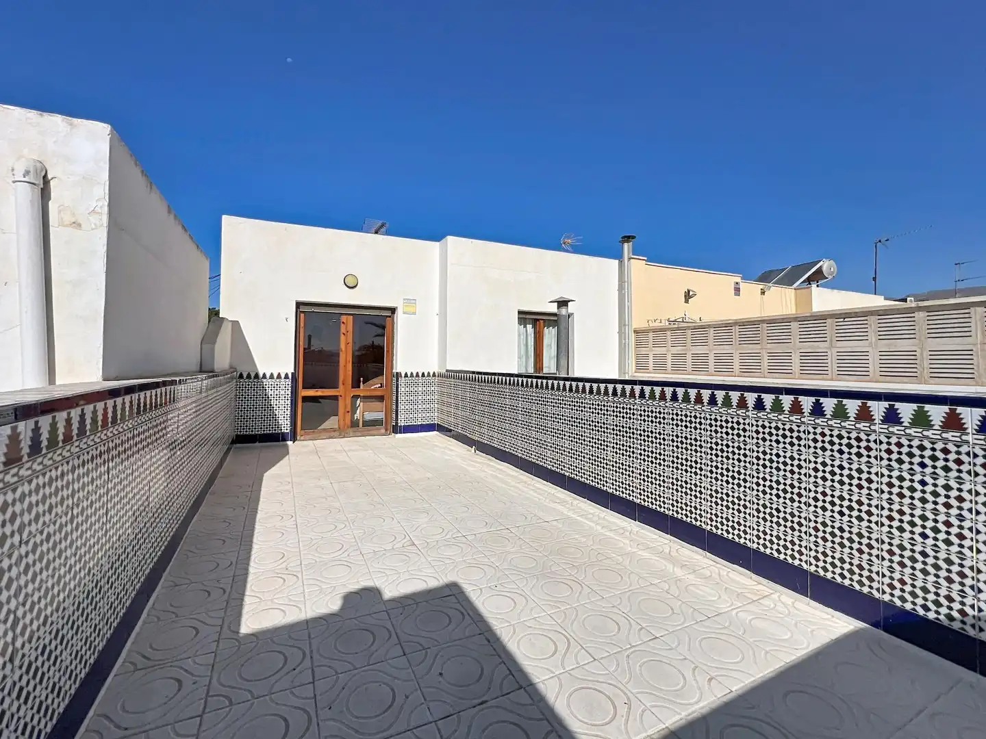 Terrassa de Casa adosada en venda en Vícar